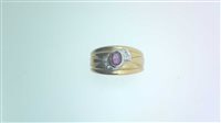 Ringe Dame in Gold Rubino RUB CT 0.20 DIA CT Sommer 0.06